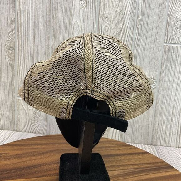 Vintage Minnesota Home State Apparel Beige Black Logo Baseball Cap Hat OSFA - Picture 6 of 9